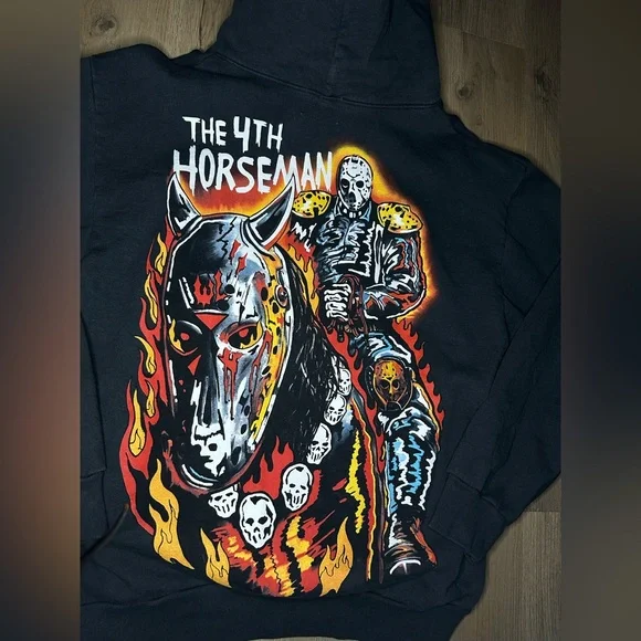 Warren Lotas 4th Horseman ‘Black’ Hoodie